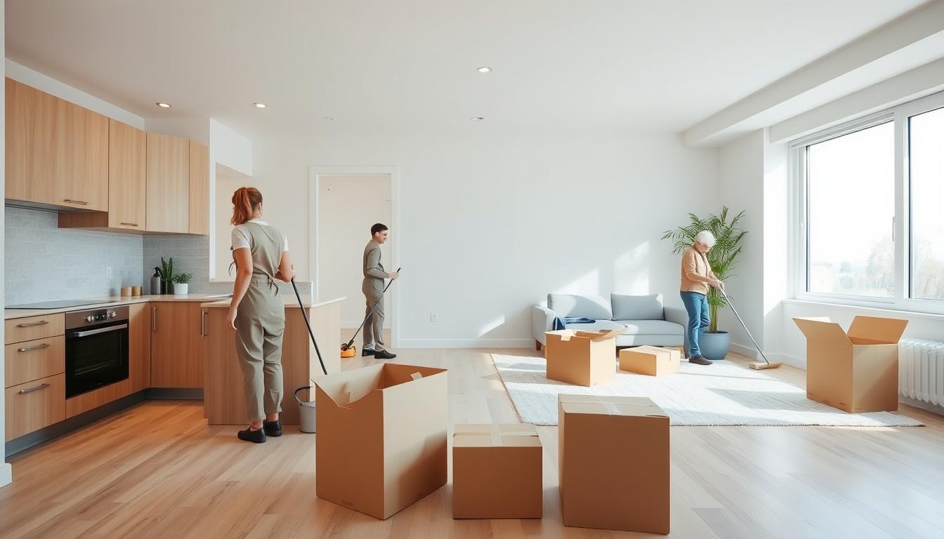 Cleaning for smooth handovers